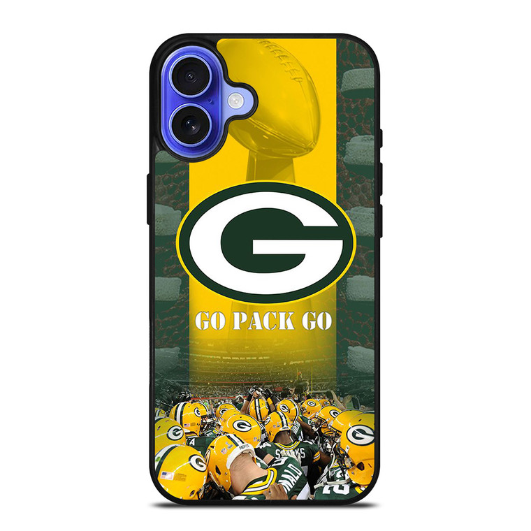 GREEN BAY PACKERS GO PACK GO iPhone 16 Case Cover