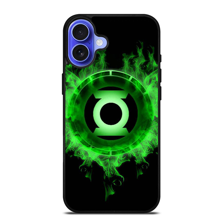 GREEN LANTERN SUPER HERO LOGO iPhone 16 Case Cover