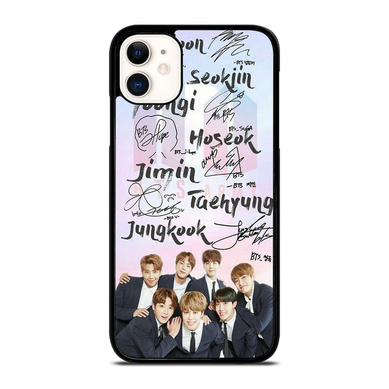 BANGTAN BOYS BTS SIGNATURE iPhone 11 Case Cover