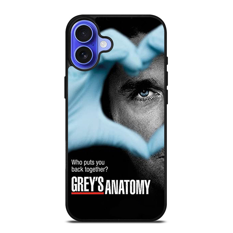 GREY'S ANATOMY POSTER iPhone 16 Case Cover