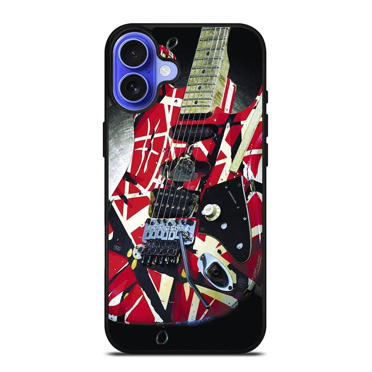 GUITAR EDDIE VAN HALEN GUITAR iPhone 16 Case Cover