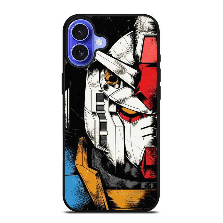 GUNDAM MANGA ANIME iPhone 16 Case Cover