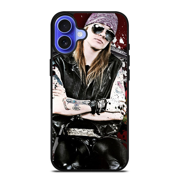 GUNS N ROSES AXL iPhone 16 Case Cover