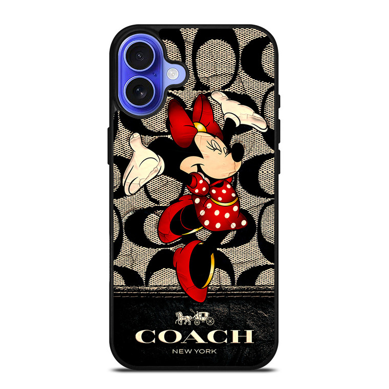HAPPY COACH MINNIY MOUSE iPhone 16 Case Cover