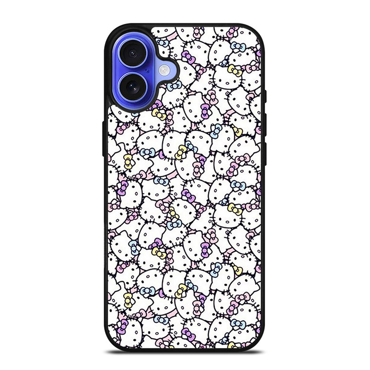 HELLO KITTY COLLAGE iPhone 16 Case Cover
