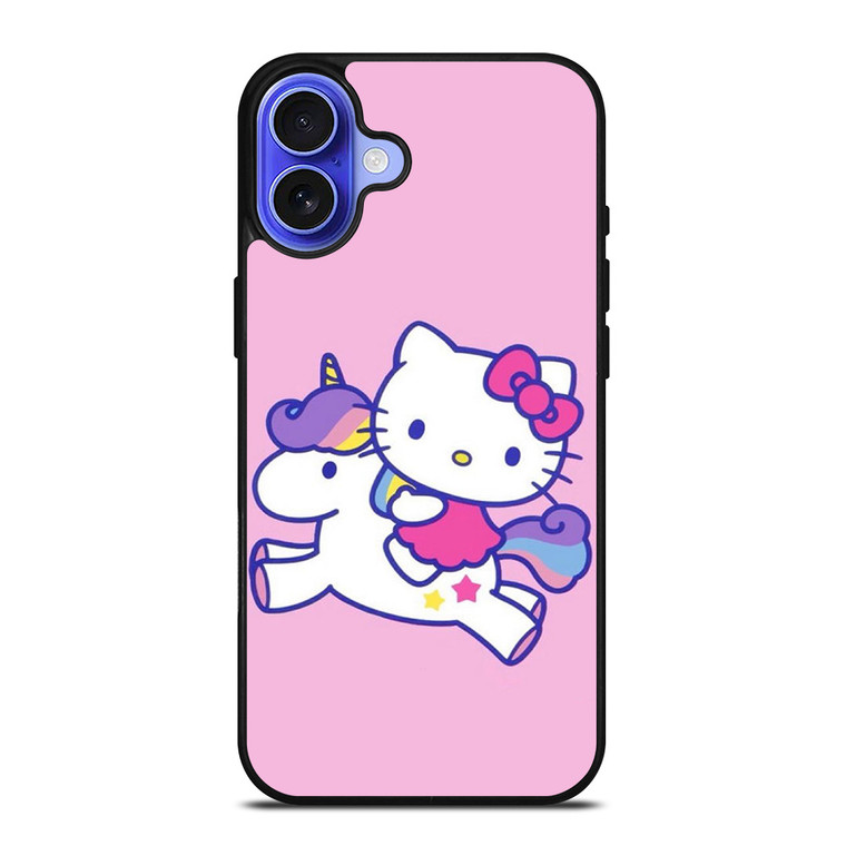 HELLO KITTY UNICORN iPhone 16 Case Cover