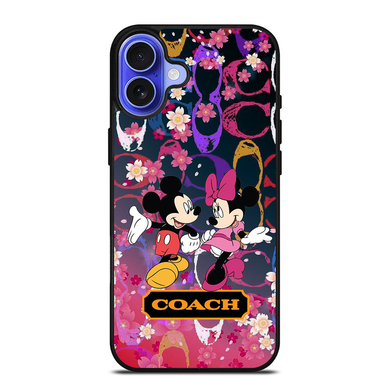 HOT COACH MICKEY COUPLE iPhone 16 Case Cover