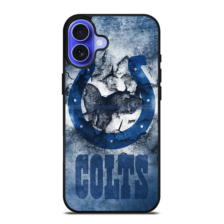 INDIANAPOLIS COLTS ICON iPhone 16 Case Cover INDIANAPOLIS COLTS ICON iPhone 16 Case Cover