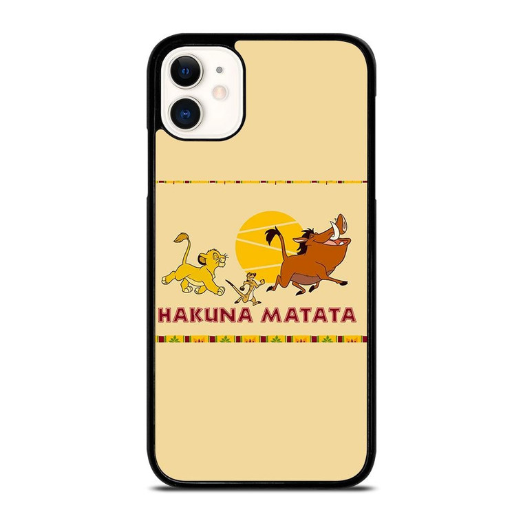HAKUNA MATATA LION KING iPhone 11 Case Cover
