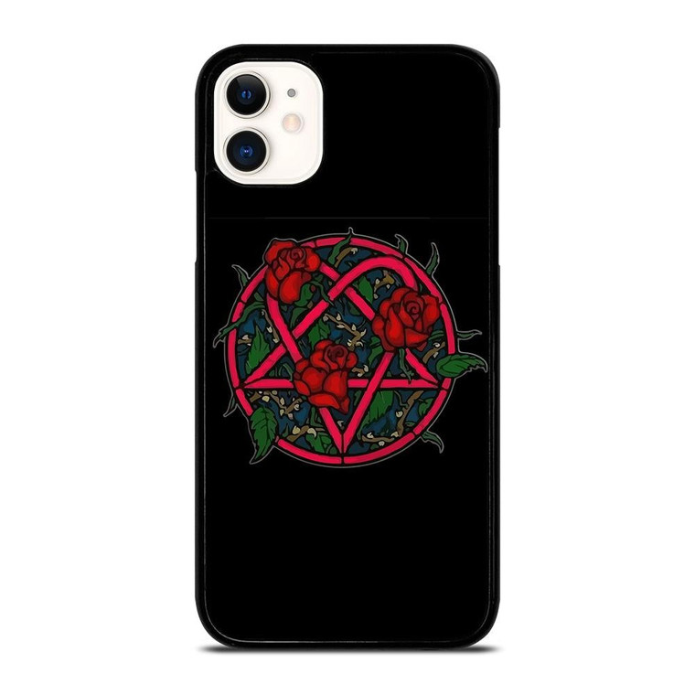HIM BAND HEARTAGRAM FLOWER iPhone 11 Case Cover