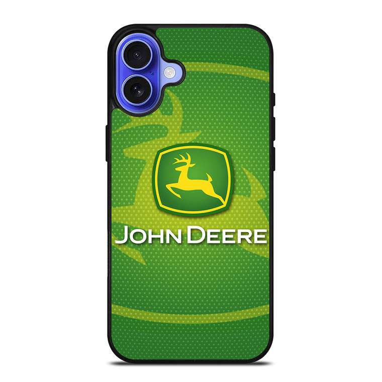 JOHN DEERE GREEN SYMBOL iPhone 16 Case Cover JOHN DEERE GREEN SYMBOL iPhone 16 Case Cover