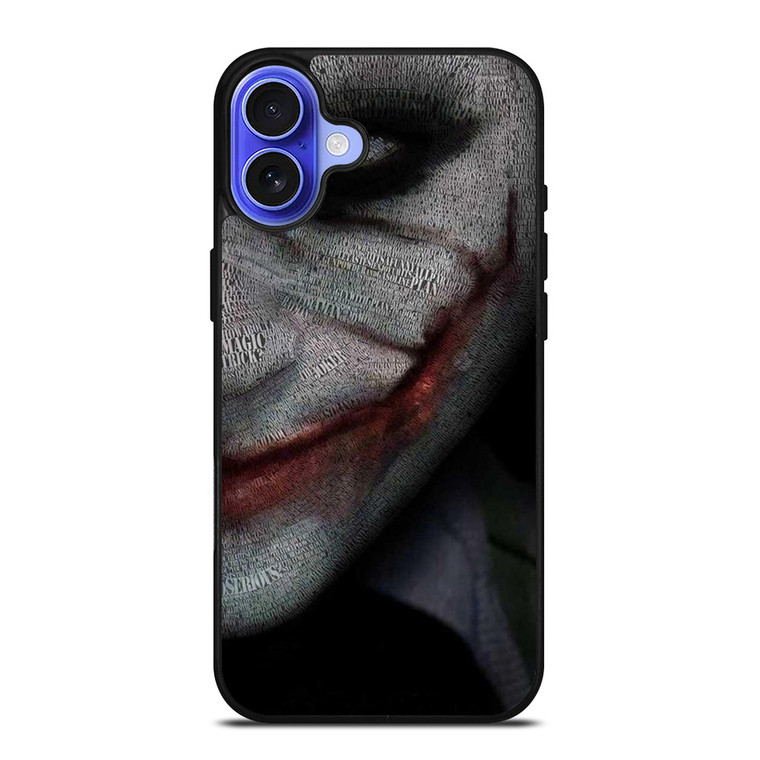 JOKER HEATH LEDGER ART iPhone 16 Case Cover