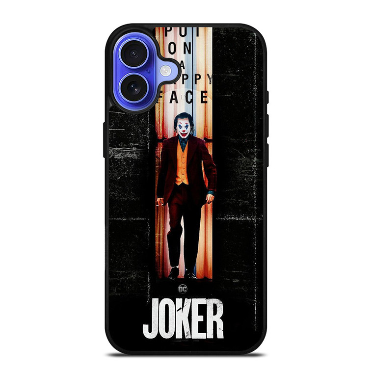 JOKER PUT ON A HAPPY FACE iPhone 16 Case Cover