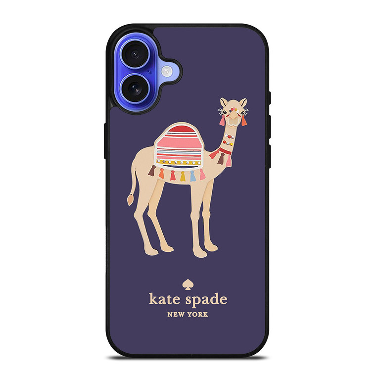 KATE SPADE APPLIQUE CAMEL iPhone 16 Case Cover