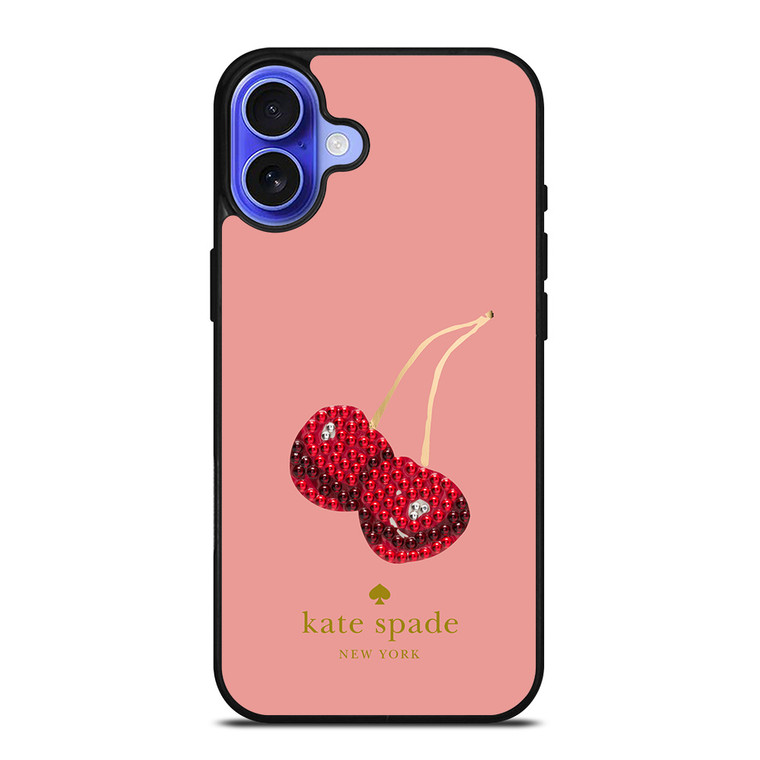 KATE SPADE CHERRY iPhone 16 Case Cover KATE SPADE CHERRY iPhone 16 Case Cover