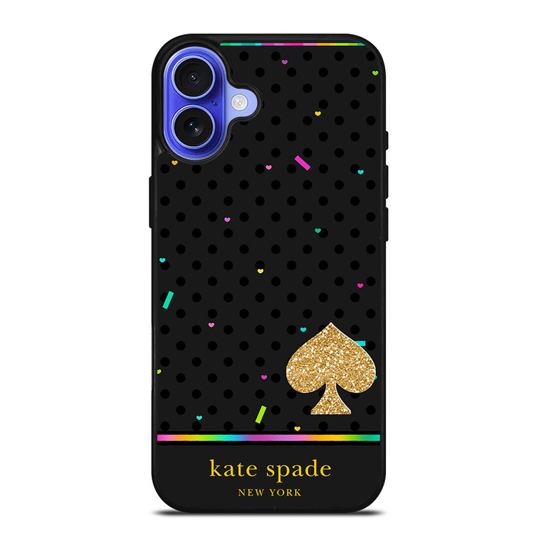 KATE SPADE RAINBOW POLKADOTS iPhone 16 Case Cover
