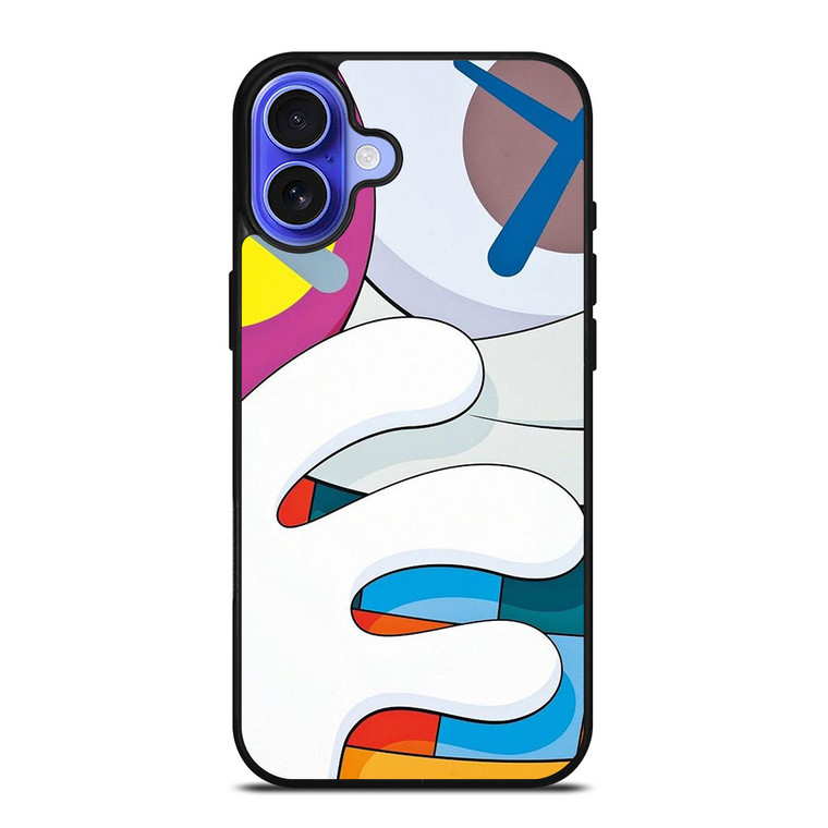 KAWS CARTOON ART iPhone 16 Case Cover