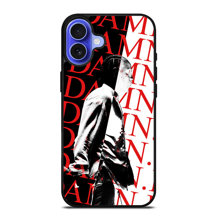 KENDRICK LAMAR DAMN ART iPhone 16 Case Cover