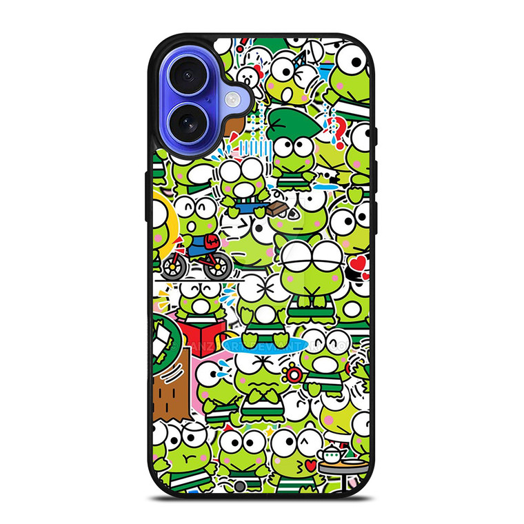 KEROPPI COLLAGE iPhone 16 Case Cover
