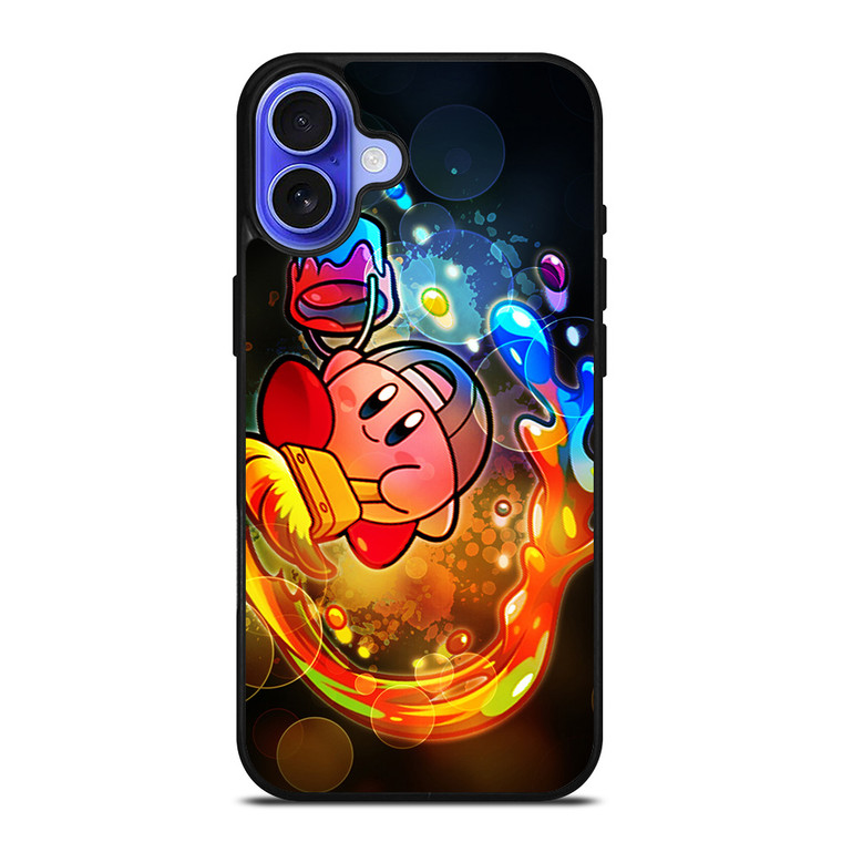 KIRBY CUTE ART iPhone 16 Case Cover