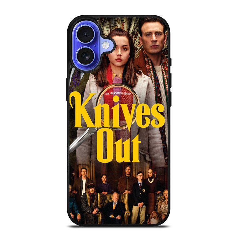 KNIVES OUT MOVIES POSTER iPhone 16 Case Cover