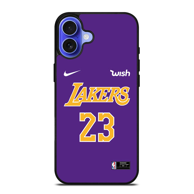 LA LAKERS LEBRON JAMES JERSEY iPhone 16 Case Cover