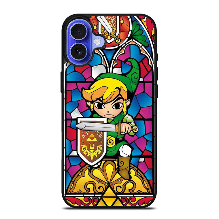 LEGEND OF ZELDA GAMES GLASS ART iPhone 16 Case Cover