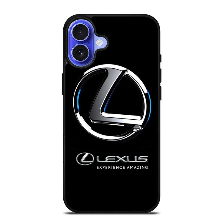 LEXUS LOGO BLACK iPhone 16 Case Cover
