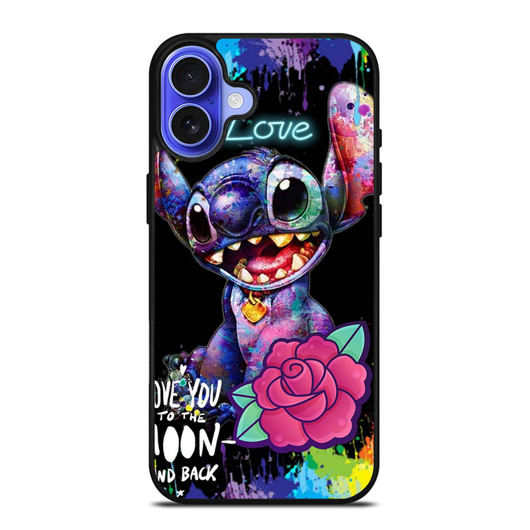 LILO AND STITCH ART iPhone 16 Case Cover