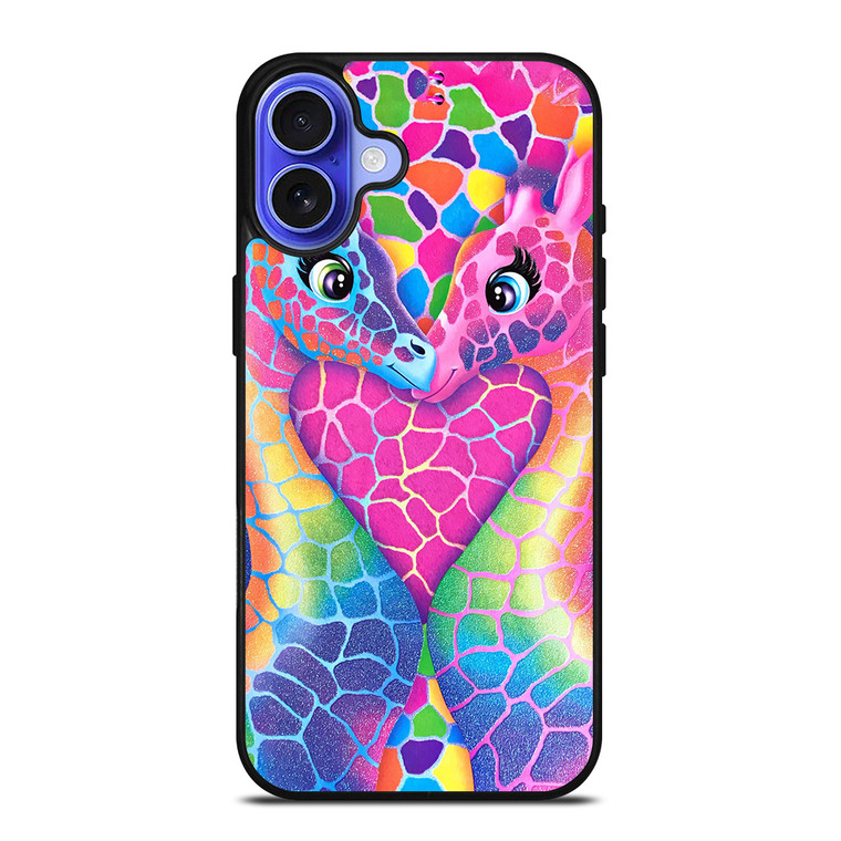 LISA FRANK GIRAFFE CUTE iPhone 16 Case Cover
