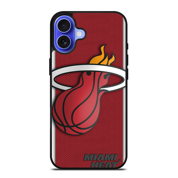LOGO MIAMI HEAT BASKETBALL iPhone 16 Case Cover