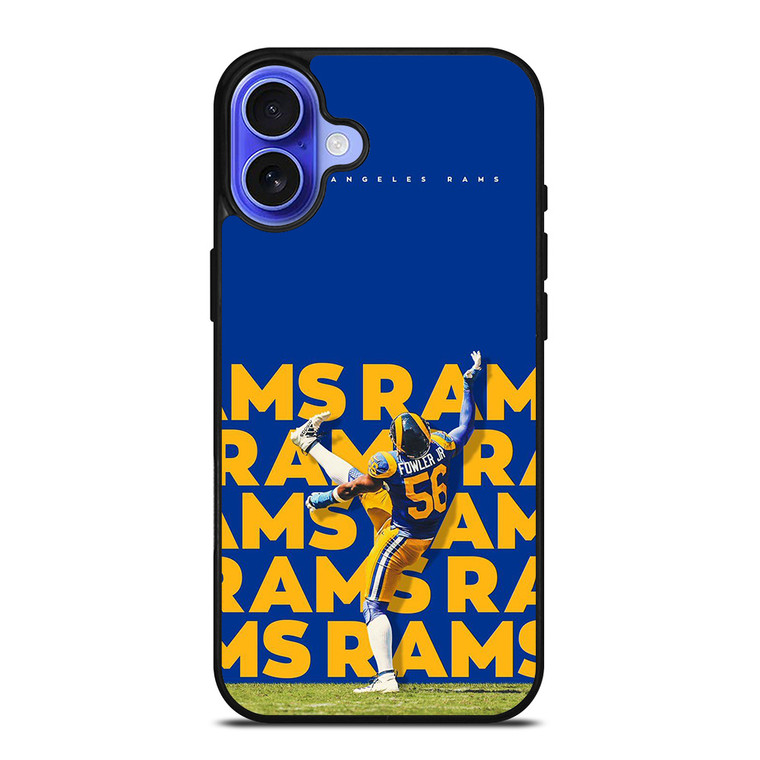 LOS ANGELES RAMS DANTE FOWLER JR iPhone 16 Case Cover