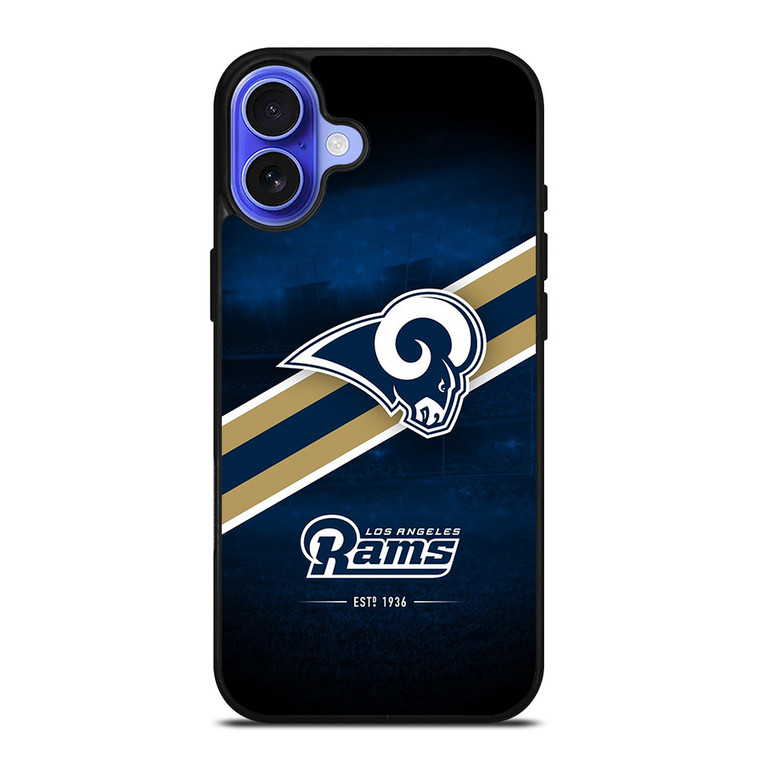 LOS ANGELES RAMS LOGO NFL iPhone 16 Case Cover