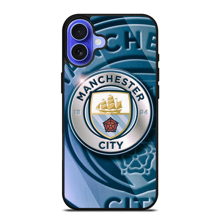 MANCHESTER CITY LOGO iPhone 16 Case Cover