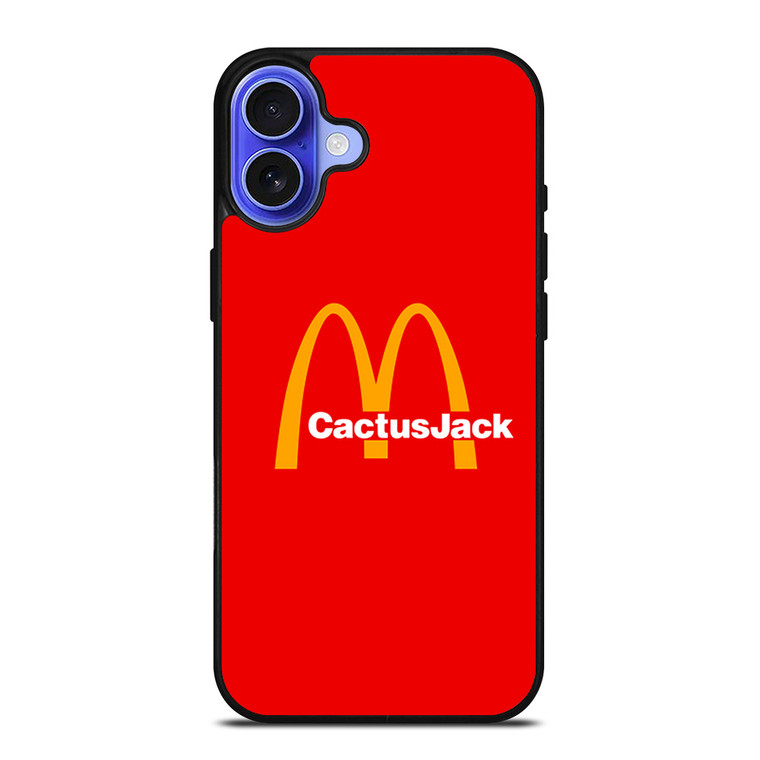 MCDONALDS CACTUS JACK TRAVIS SCOTT iPhone 16 Case Cover