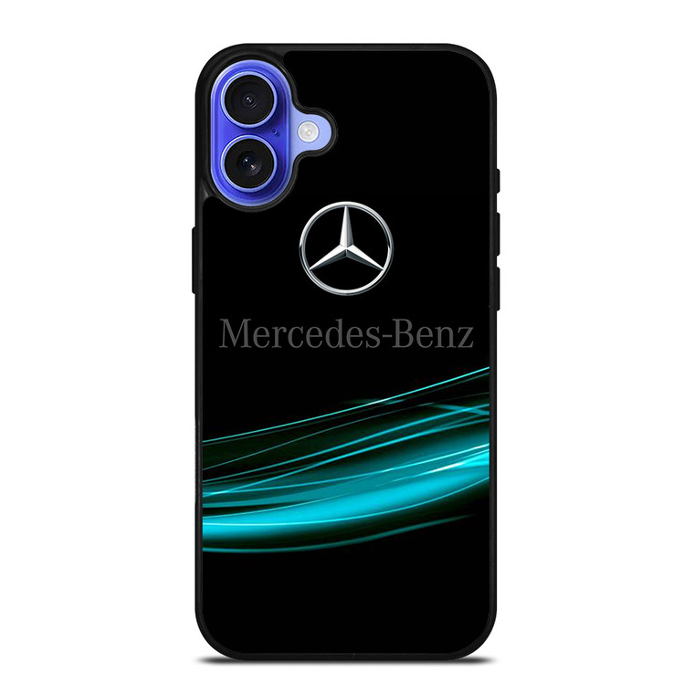 MERCEDES BENZ ABSTRACT LOGO iPhone 16 Case Cover