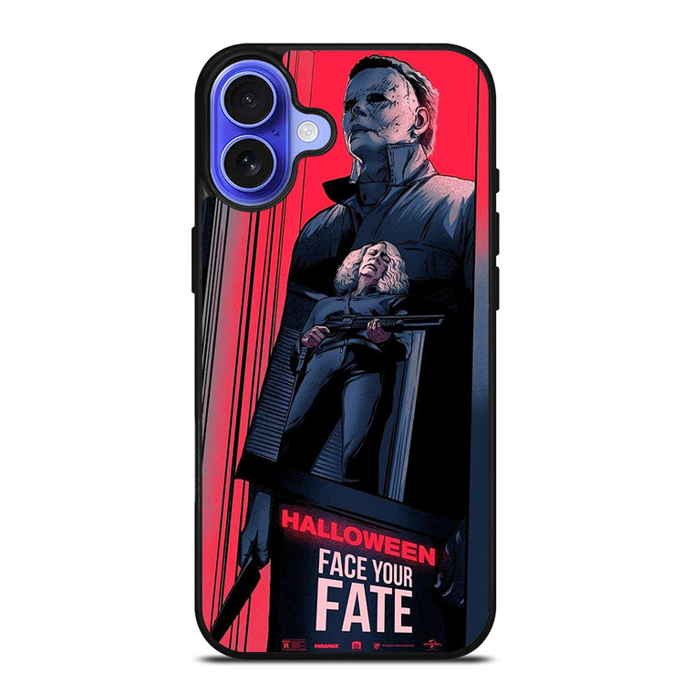 MICHAEL MYERS HALLOWEEN FACE YOUR FATE iPhone 16 Case Cover