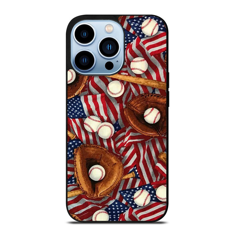 AMERICAN BASEBALL ABSTRACT iPhone 13 Pro Max Case Cover