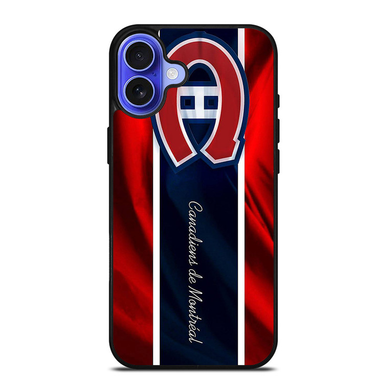 MONTREAL CANADIENS FLAG iPhone 16 Case Cover