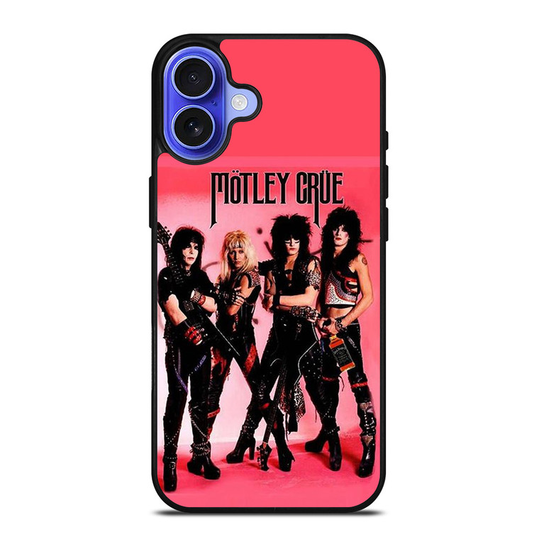 MOTLEY CRUE BAND ALL MEMBER iPhone 16 Case Cover