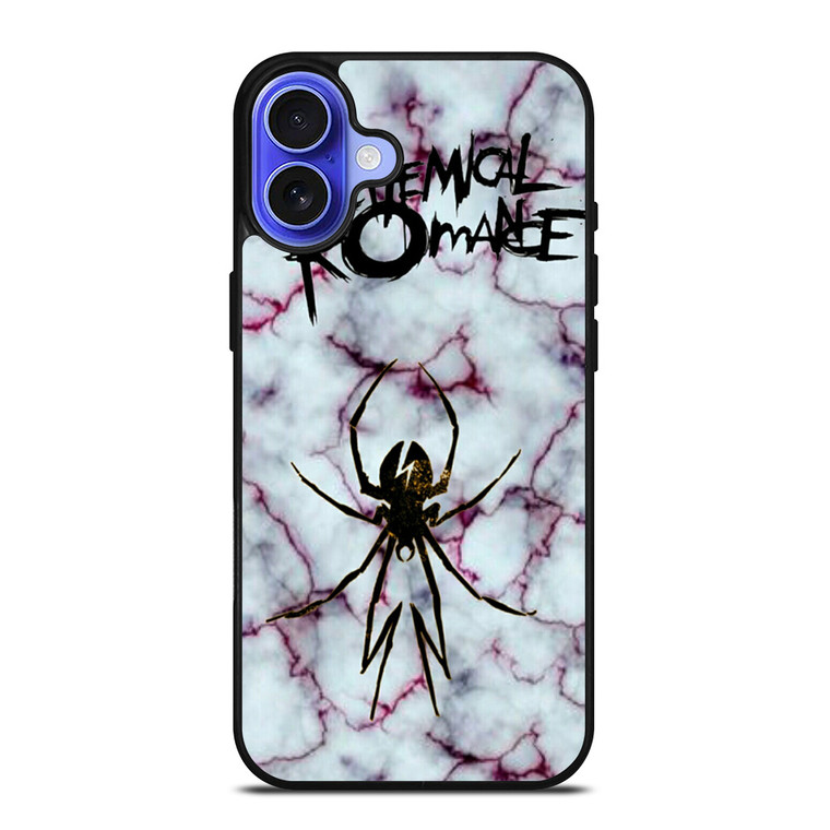 MY CHEMICAL ROMANCE MARBLE LOGO iPhone 16 Case Cover