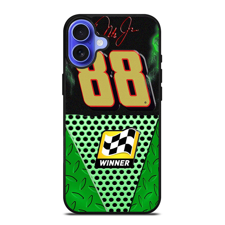 NASCAR 88 DALE EARNHARDT JR SIGNATURE iPhone 16 Case Cover