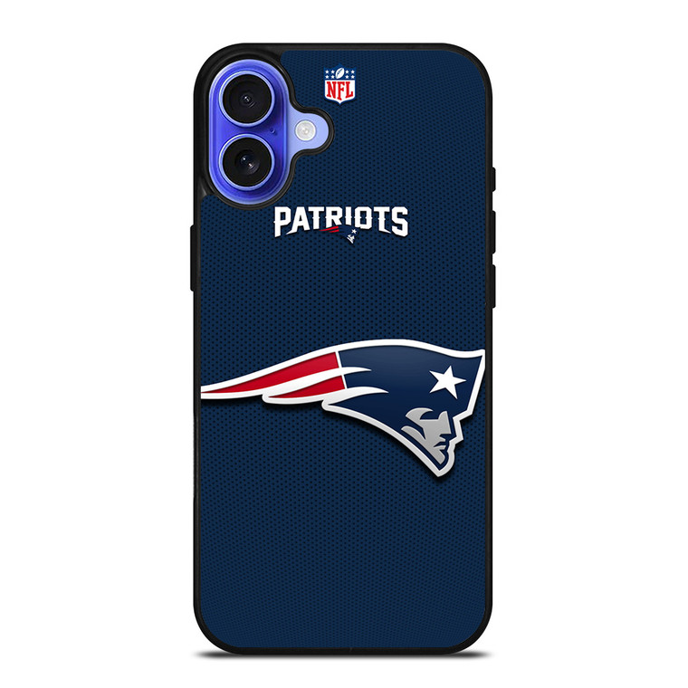NEW ENGLAND PATRIOTS NFL LOGO iPhone 16 Case Cover