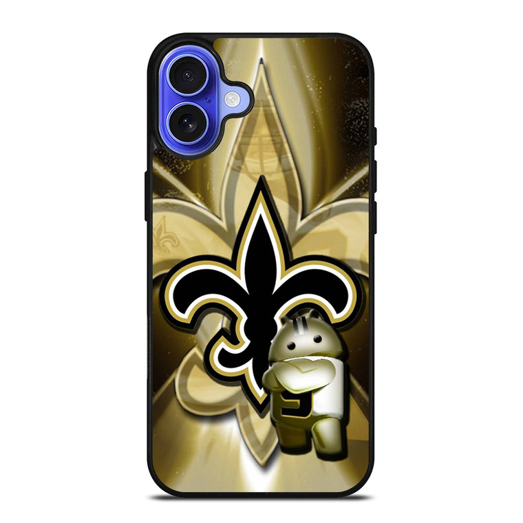 NEW ORLEANS SAINTS NFL iPhone 16 Case Cover