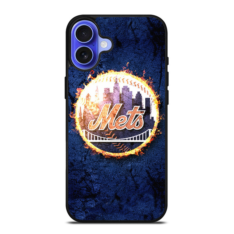 NEW YORK METS MLB iPhone 16 Case Cover