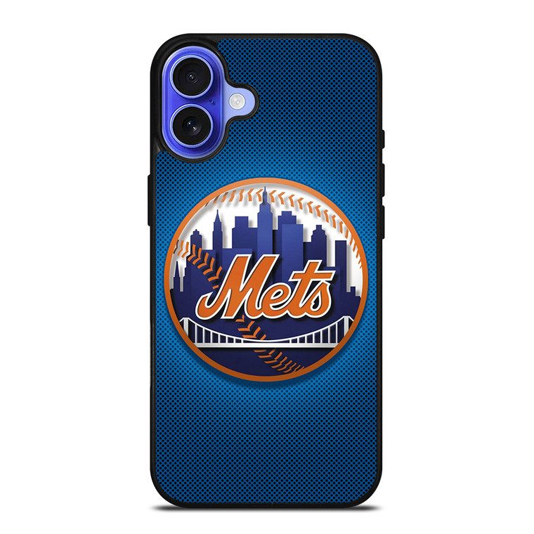 NEW YORK METS NY LOGO iPhone 16 Case Cover