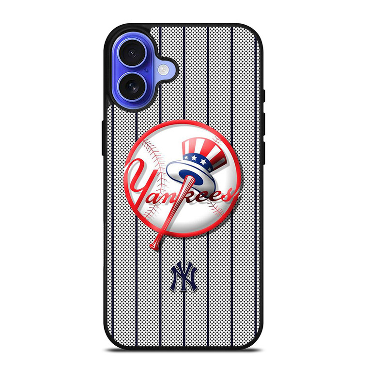 NEW YORK YANKEES LOGO BASEBALL TEAM iPhone 16 Case Cover