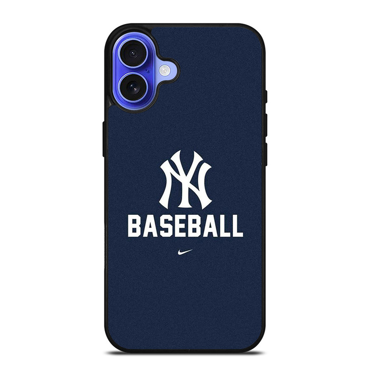 NEW YORK YANKEES NY NIKE LOGO BASEBALL TEAM iPhone 16 Case Cover