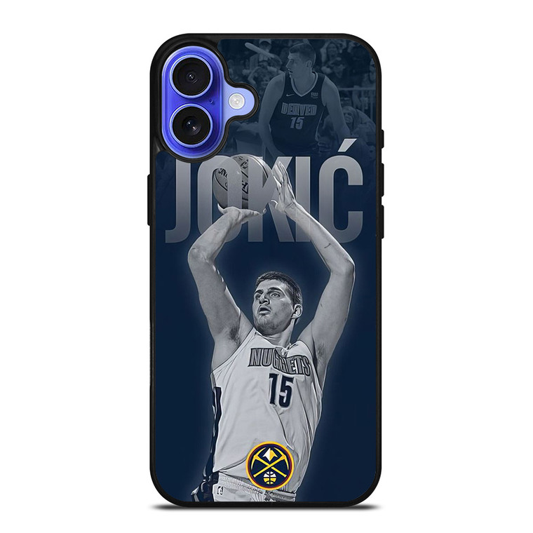 NICOLA JOKIC 15 DENVER NUGGETS iPhone 16 Case Cover