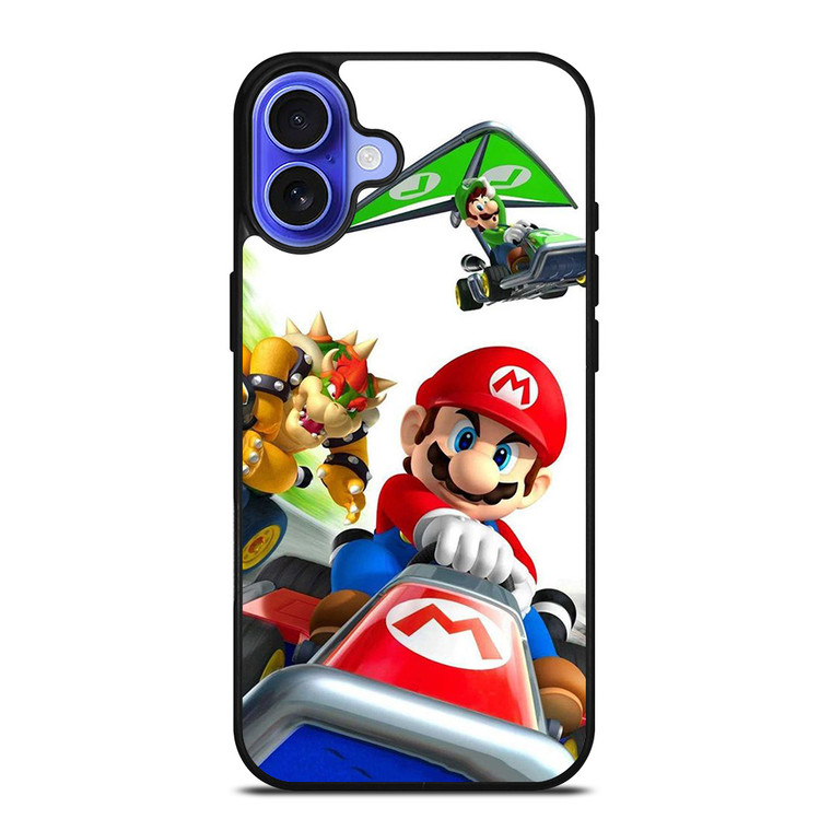 NINTENDO SUPER MARIO KART BROSS iPhone 16 Case Cover NINTENDO SUPER MARIO KART BROSS iPhone 16 Case Cover
